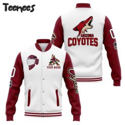 NHL Arizona Coyotes Baseball Jacket