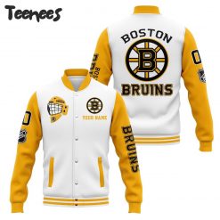 NHL Boston Bruins Baseball Jacket