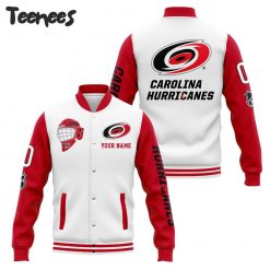 NHL Carolina Hurricanes Baseball Jacket