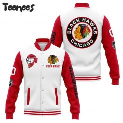 NHL Chicago Blackhawks Baseball Jacket