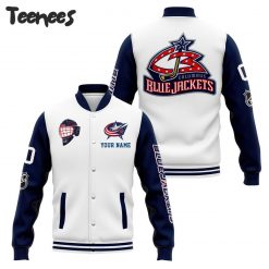 NHL Columbus Blue Jackets Baseball Jacket