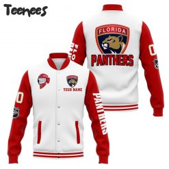 NHL Florida Panthers Baseball Jacket