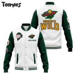 NHL Minnesota Wild Baseball Jacket