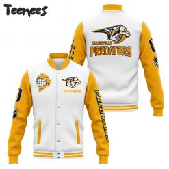 NHL Nashville Predators Baseball Jacket