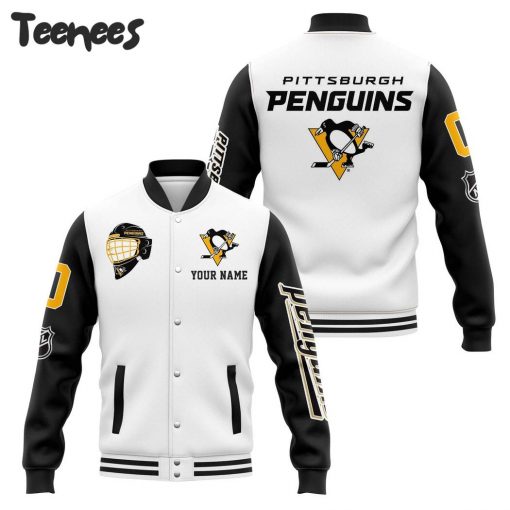 NHL Pittsburgh Penguins Baseball Jacket