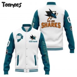 NHL San Jose Sharks Baseball Jacket