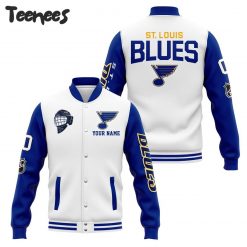 NHL St. Louis Blues Baseball Jacket