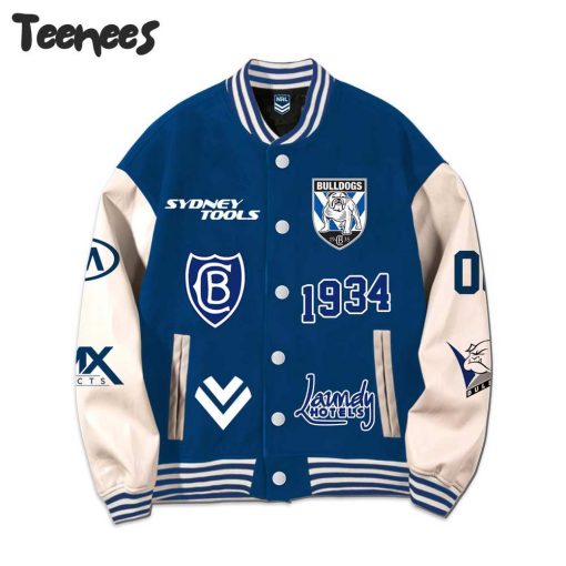 NRL Canterbury Bankstown Bulldogs Baseball Jacket