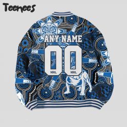 NRL Canterbury Bankstown Bulldogs Personalized Baseball Jacket