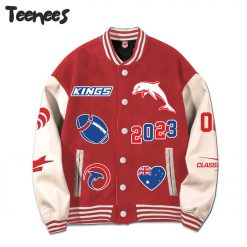 NRL The Dolphins Baseball Jacket