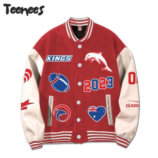 NRL The Dolphins Baseball Jacket