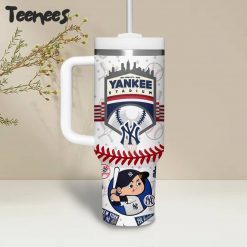 New York Yankees Custom Name Stanley Tumbler