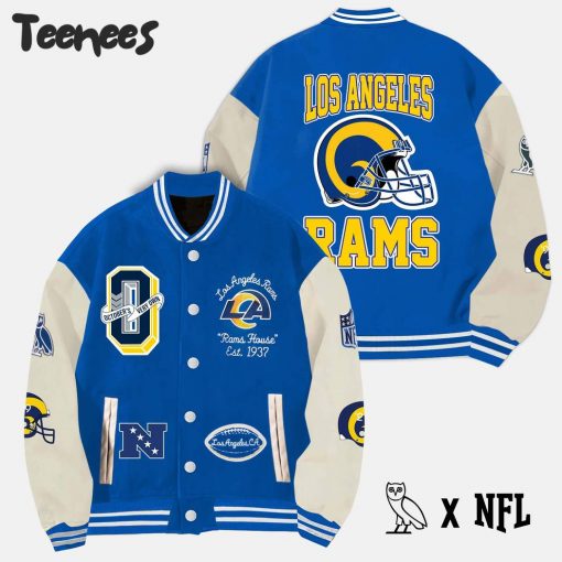 OVO x NFL Los Angeles Rams Baseball Jacket