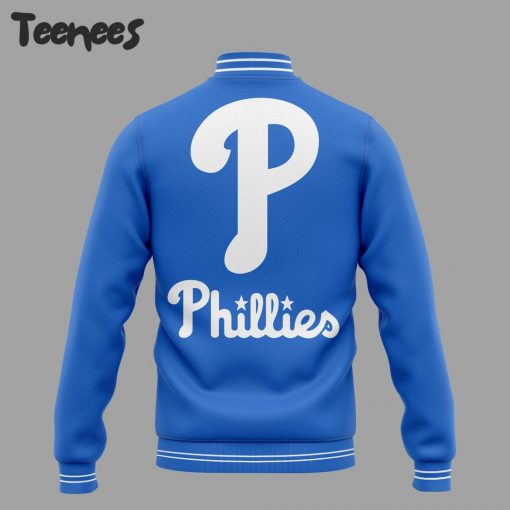 Philadelphia Phillies Mental Health Awareness Month Never Fightin Alone Baseball Jacket