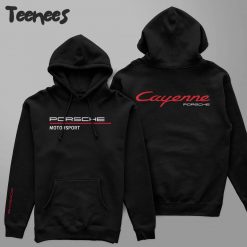 Porsche Motorsport Cayenne Black Hoodie