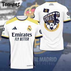 Real Madrid A Por La 15 Road To London T-Shirt