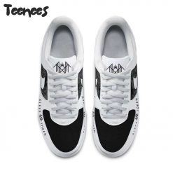 Sleep Token Black White Air Force 1 Shoes