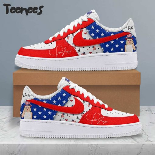 Taylor Swift American Flag Air Force 1 Sneaker