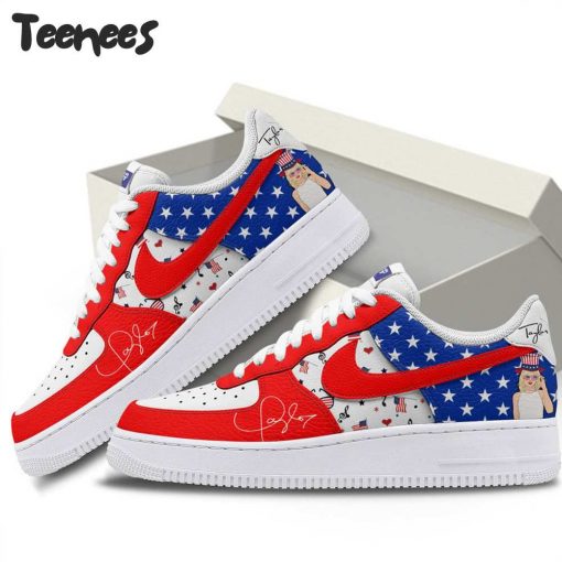 Taylor Swift American Flag Air Force 1 Sneaker