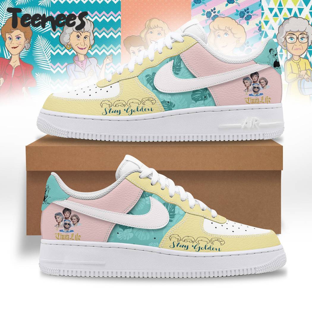 The Golden Girls Stay Golden Air Force 1 Sneaker