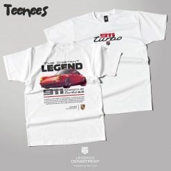 The Instant Legend 911 Porsche Turbo White T-Shirt