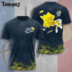 Tour de France 2024 Dark Blue Shirt