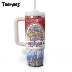 Winnie the Pooh America Indipendent Day Stanley Tumbler