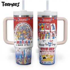 Winnie the Pooh America Indipendent Day Stanley Tumbler