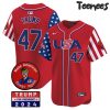 2024 Make American Great Again Blue Baseball Jersey