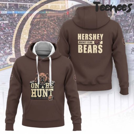 AHL Hershey Bears Hockey Club 2024 Calder Cup Finals On The Hunt Hoodie