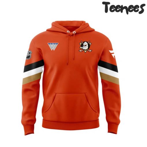 Anaheim Ducks Orange Country 2024 Orange Hoodie Pants Cap