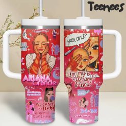 Ariana Grande Pink Stanley Tumbler