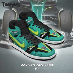 Aston Martin F1 Car Air Jordan 1 Shoes