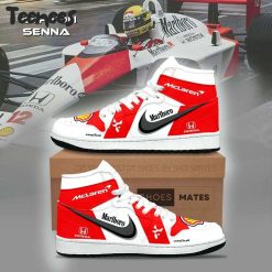 Ayrton Senna F1 Car Air Jordan 1 Shoes