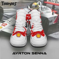 Ayrton Senna F1 Car Air Jordan 1 Shoes