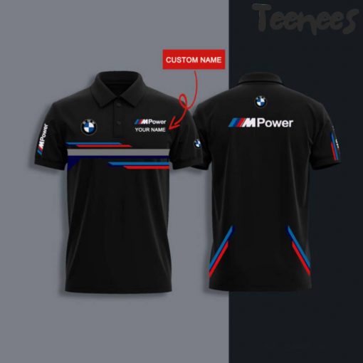 BMW MPower Black Polo Shirt