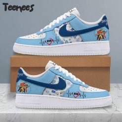 Backstreet Boys Blue Air Force 1 Shoes