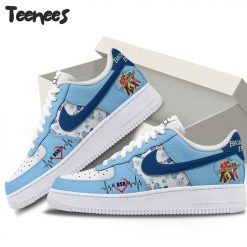 Backstreet Boys Blue Air Force 1 Shoes