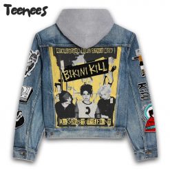 Bikini Kill Hooded Denim Jacket