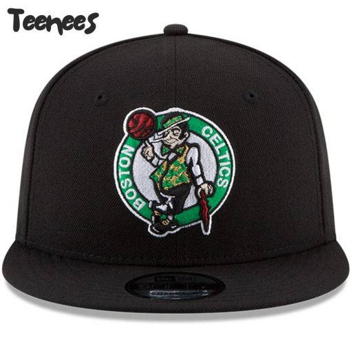 Black Boston Celtics 2024 Finals Champions Side Patch Snapback Hat