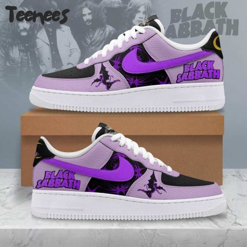 Black Sabbath Purple Air Force 1 Shoes