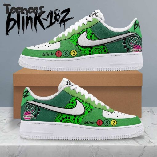 Blink-182 Green Air Force 1 Shoes