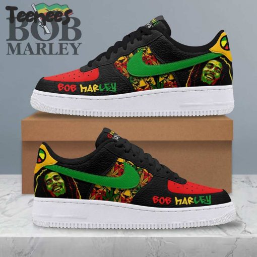 Bob Marley Black Air Force 1 Sneaker