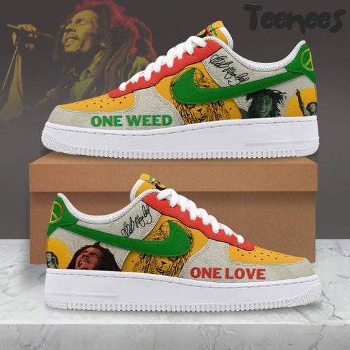 Bob Marley One Love Air Force 1 Shoes