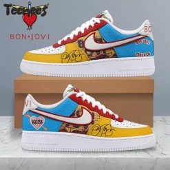 Bon Jovi Colorful Air Force 1 Shoes