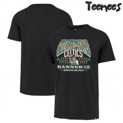 Boston Celtics 18-Time NBA Finals Champions Banner Franklin T-Shirt