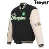 Boston Celtics 2024 Finals Champions Green Baseball Jacket