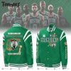 Boston Celtics 2024 Finals Champions Black Baseball Jacket