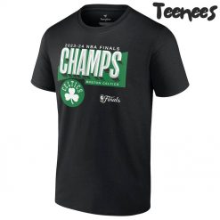 Boston Celtics 2024 NBA Finals Champions Pick & Roll Defense Black T-Shirt