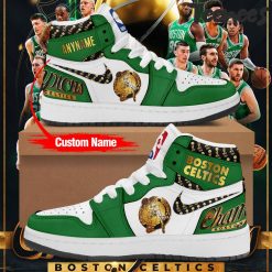 Boston Celtics 2024 WORLD CHAMPIONS 18-Time NBA Finals Air Jordan 1 Shoes